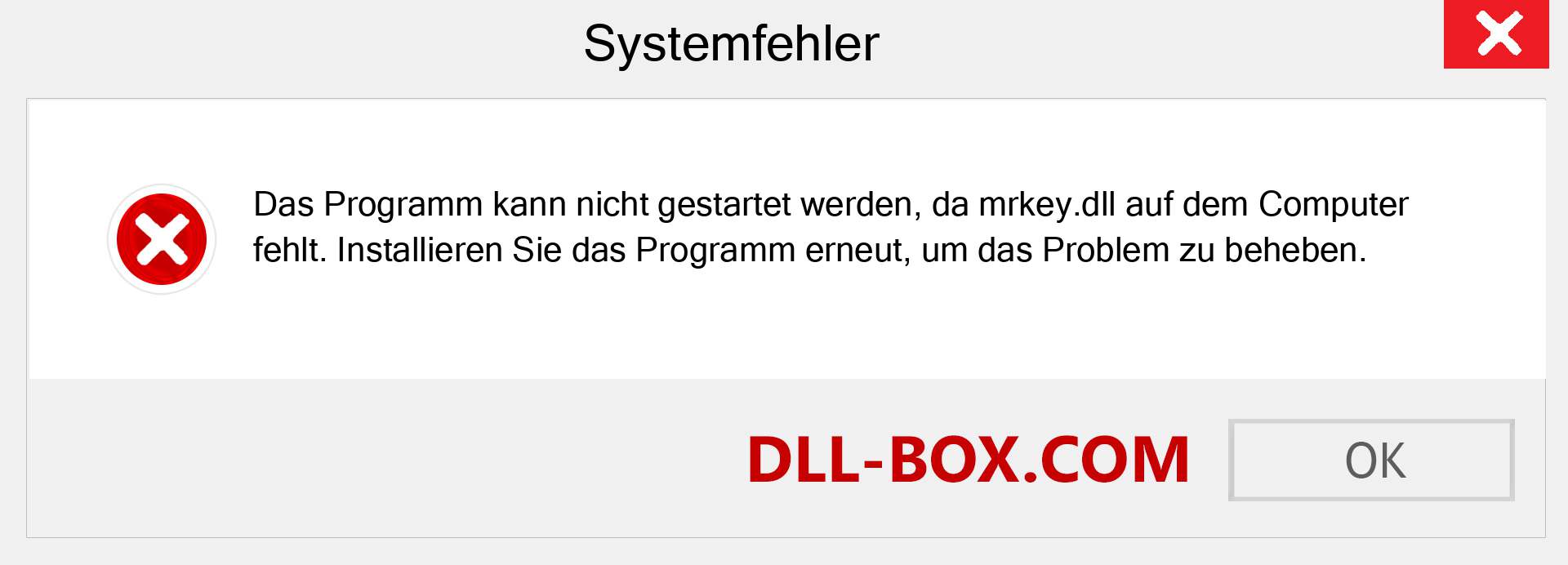 mrkey.dll-Datei fehlt?. Download für Windows 7, 8, 10 - Fix mrkey dll Missing Error unter Windows, Fotos, Bildern