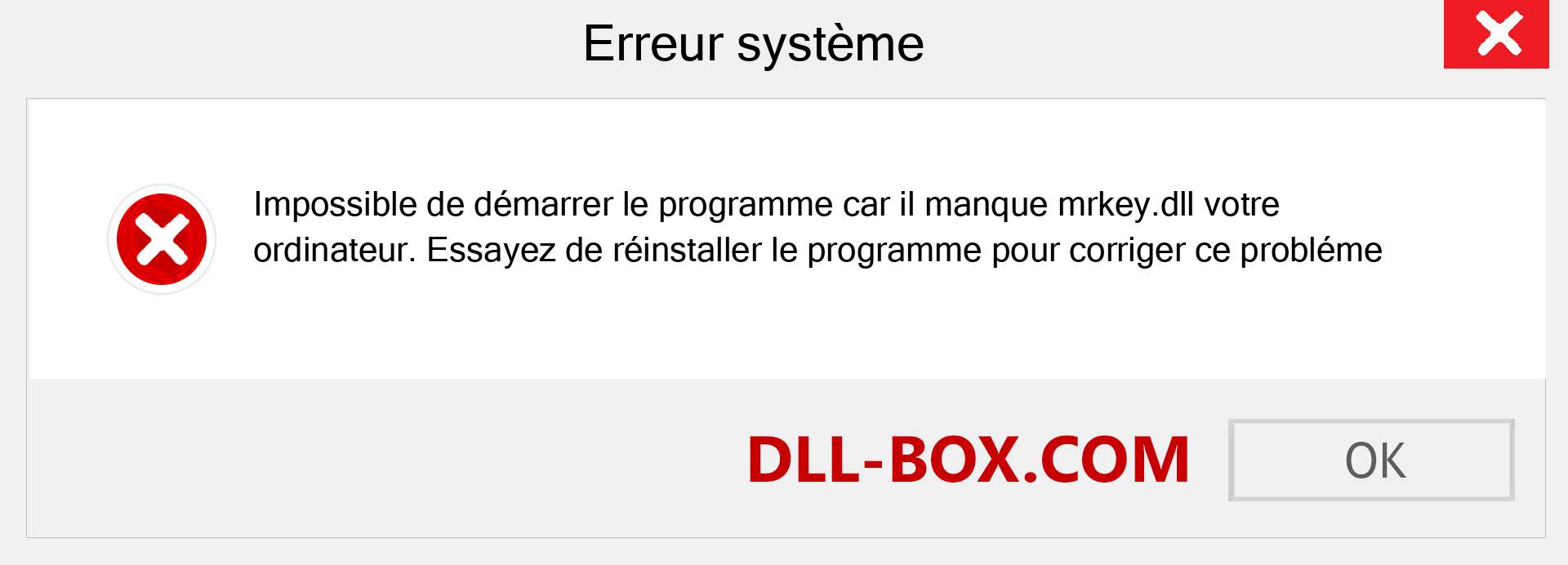 Le fichier mrkey.dll est manquant ?. Télécharger pour Windows 7, 8, 10 - Correction de l'erreur manquante mrkey dll sur Windows, photos, images